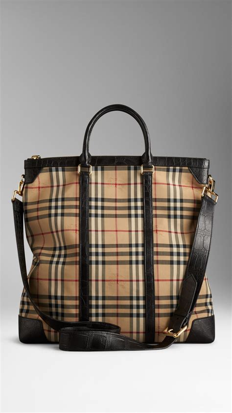 burberry mens luggage|Burberry beige tote bag original.